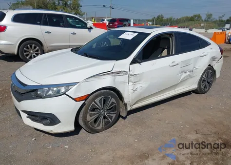 2016 Honda Civic Ex-T z USA, uszkodzony, nr VIN 2HGFC1F36GH654730